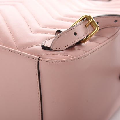 Gucci Calfskin Matelasse GG Marmont Dome Backpack Perfect Pink 12 of 15