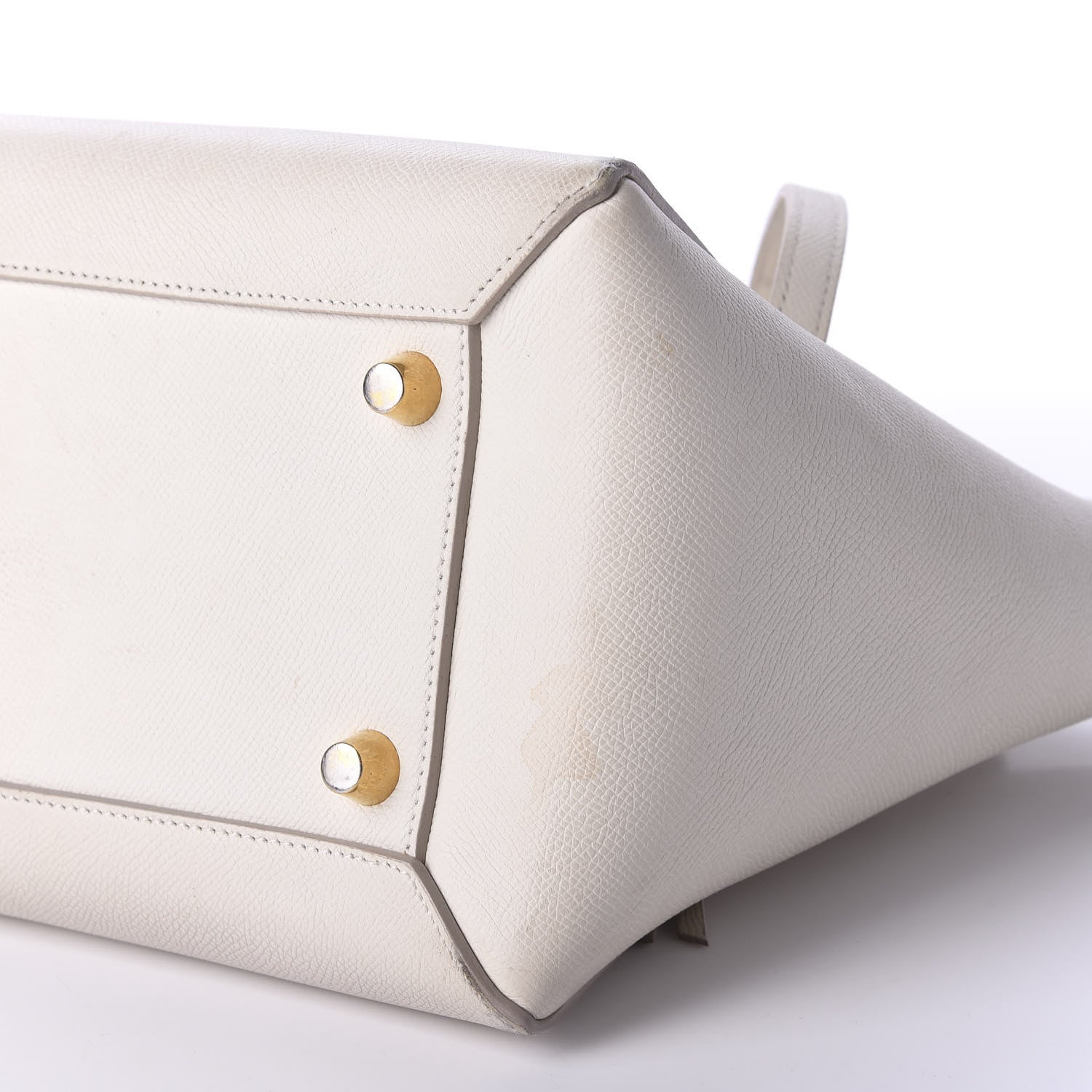 Celine Grained Calfskin Mini Belt Bag White 8 of 14