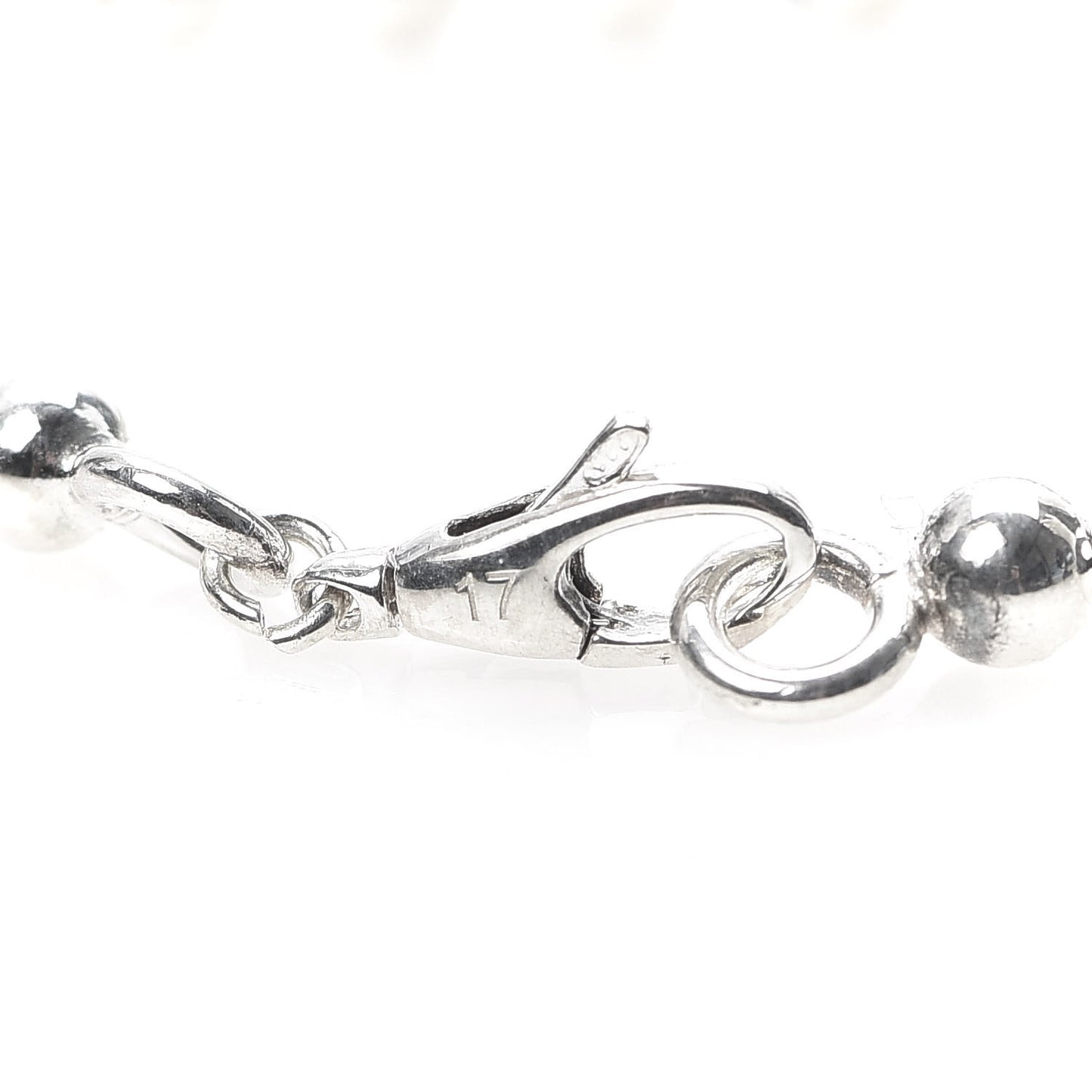 Sterling Silver Interlocking GG Charm Bracelet