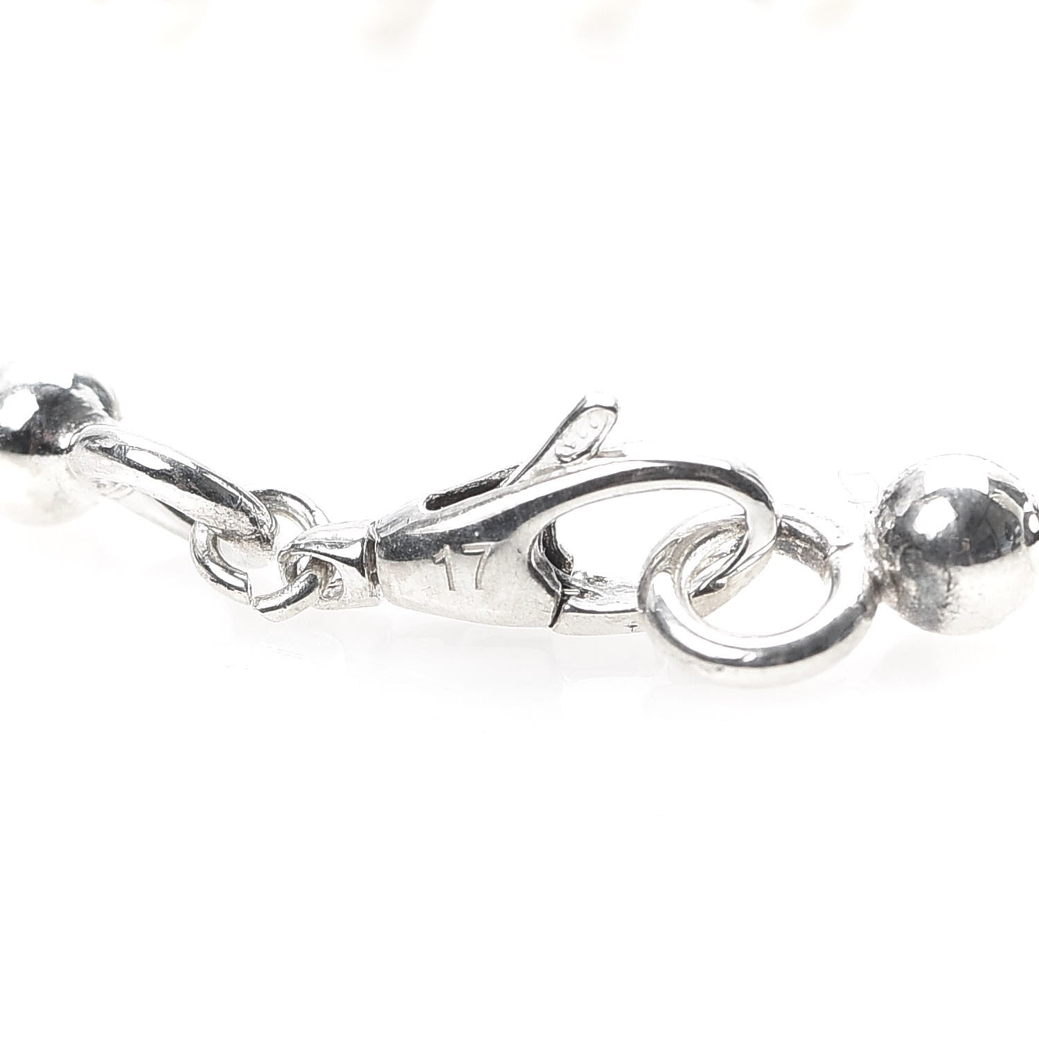 Gucci Sterling Silver Interlocking GG Charm Bracelet 5 of 7