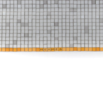 Hermes Porcelain Mosaique au 24 Square Plate 3 of 4