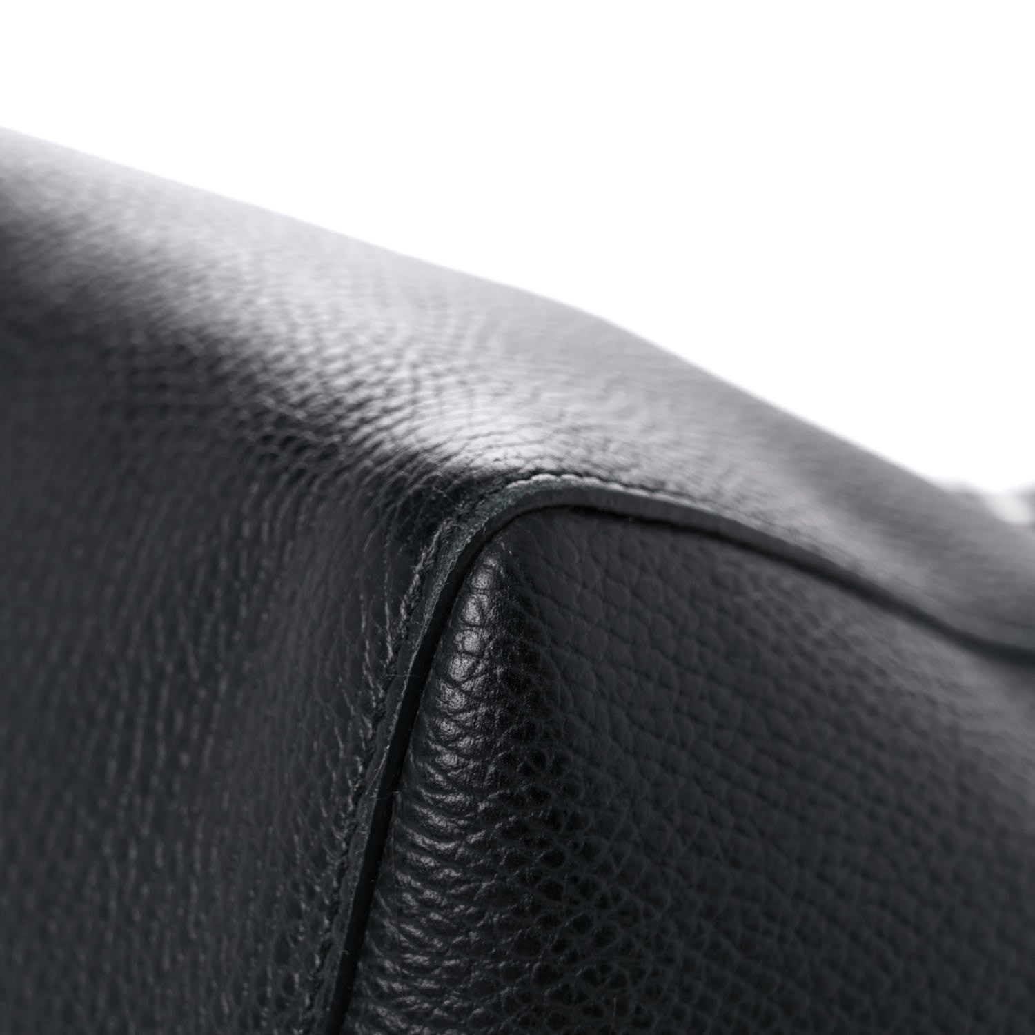 Gucci Pebbled Calfskin Small Swing Tote Black 12 of 17