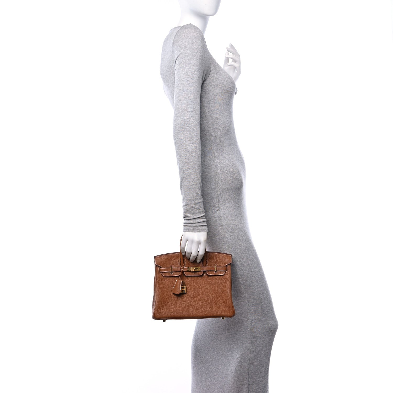 Hermes Togo Birkin 25 Gold 2 of 13