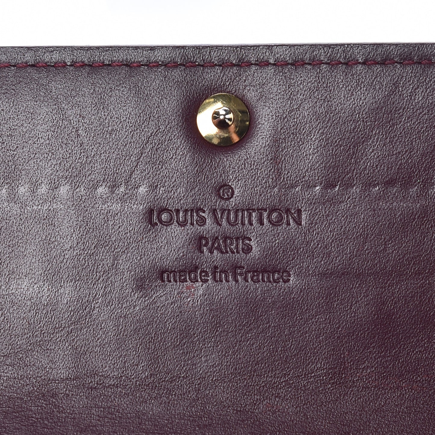 Vernis Sarah Wallet Rouge Fauviste