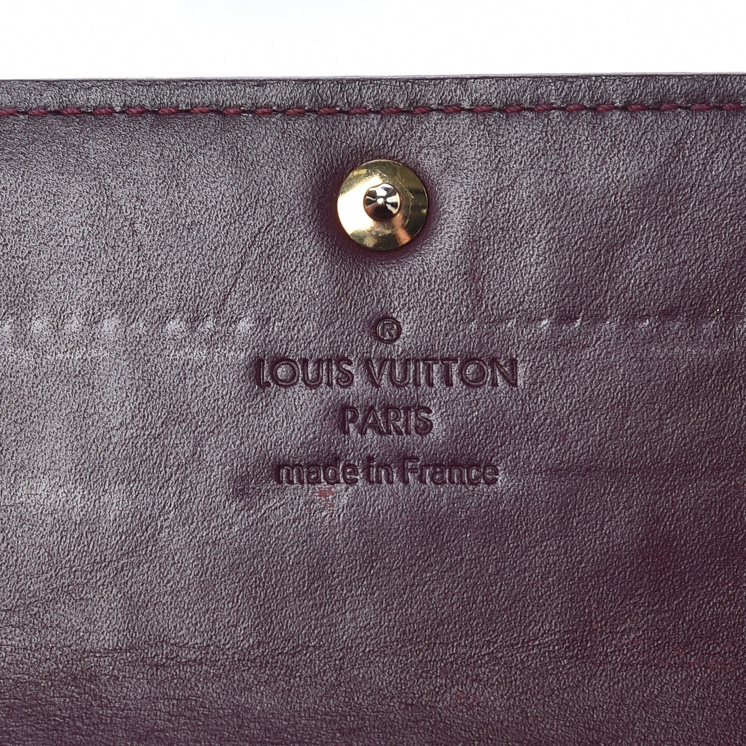 Louis Vuitton Vernis Sarah Wallet Rouge Fauviste 6 of 15