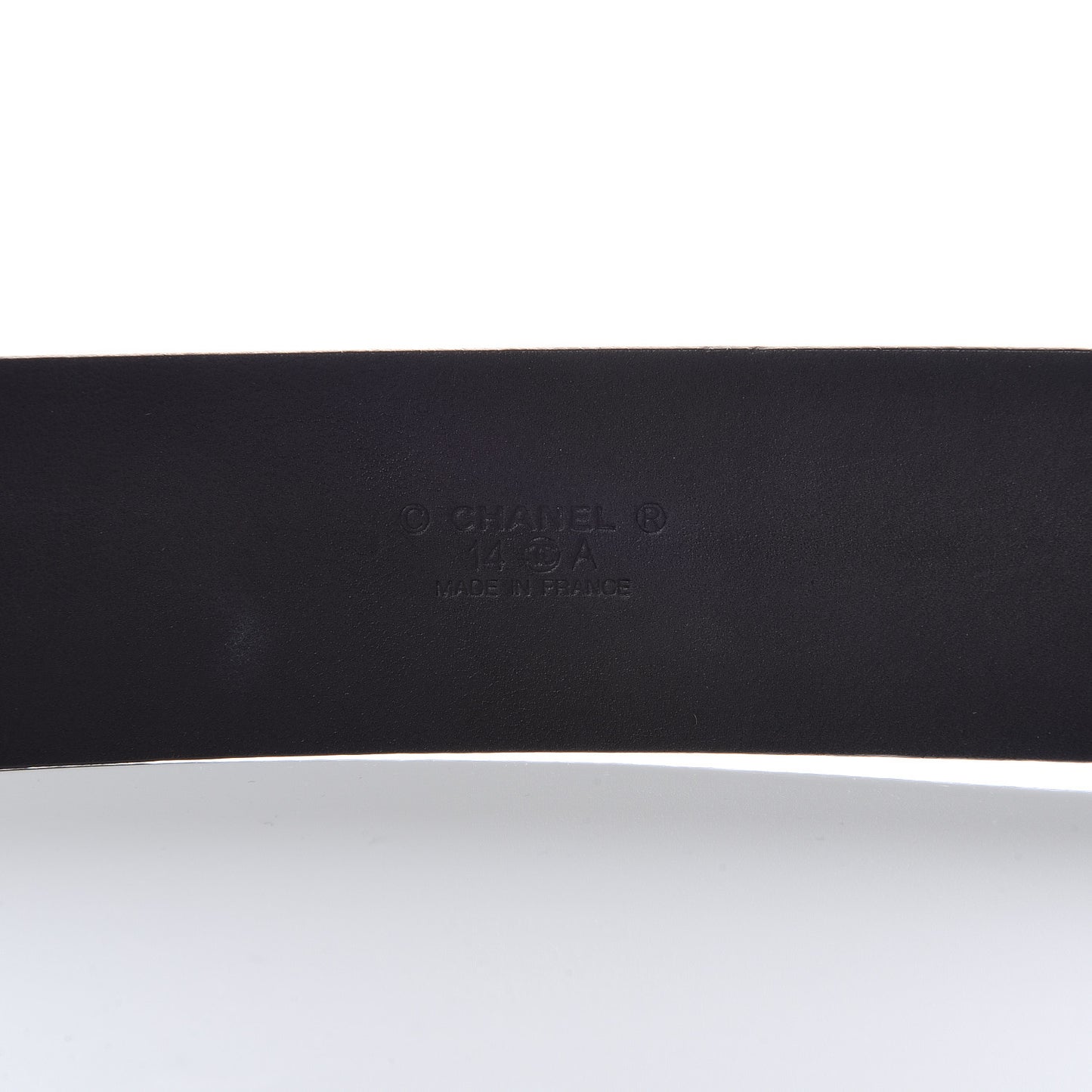 Calfskin Belt 80 32 Black