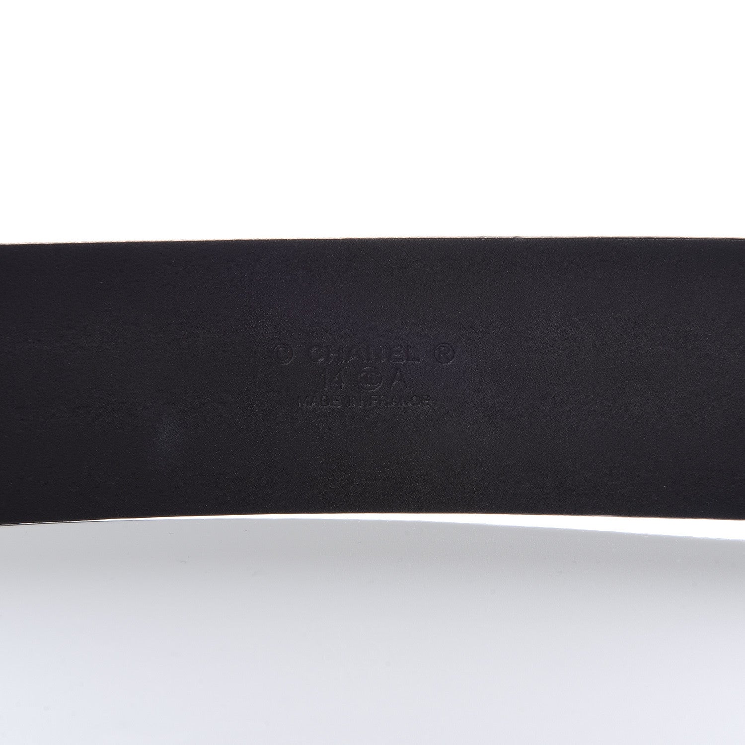 Chanel Calfskin Belt 80 32 Black 6 of 10
