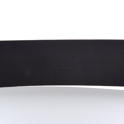 Chanel Calfskin Belt 80 32 Black 6 of 10