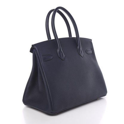 Hermes Togo Birkin 30 Bleu Nuit 2 of 10