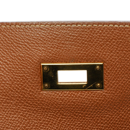 Hermes Courchevel Kelly Sellier 32 Gold 22 of 29