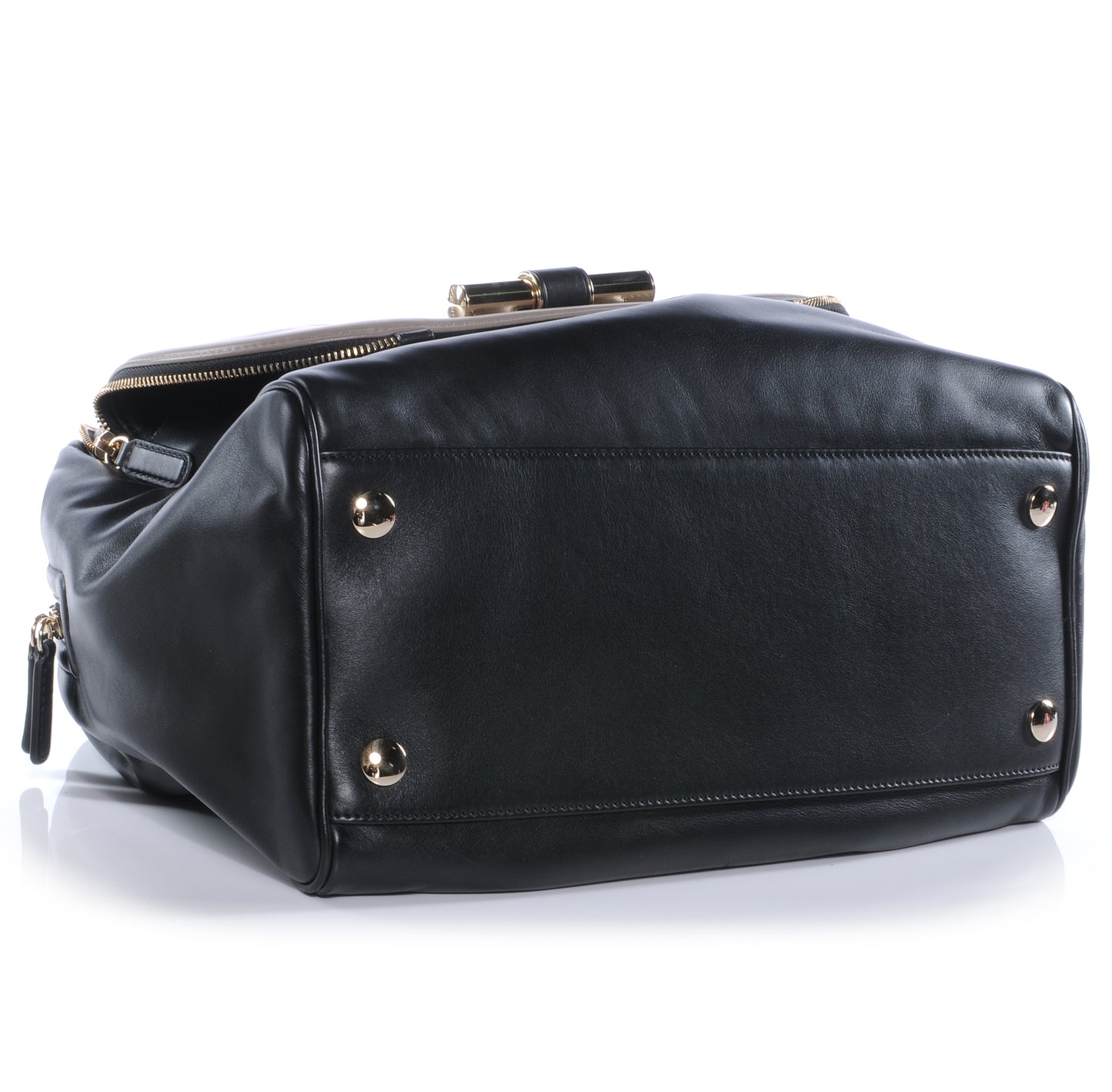 Leather Colorblock Justine