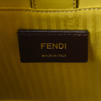 Fendi Vitello Elite Petite 2Jours Tote Cedro 7 of 11