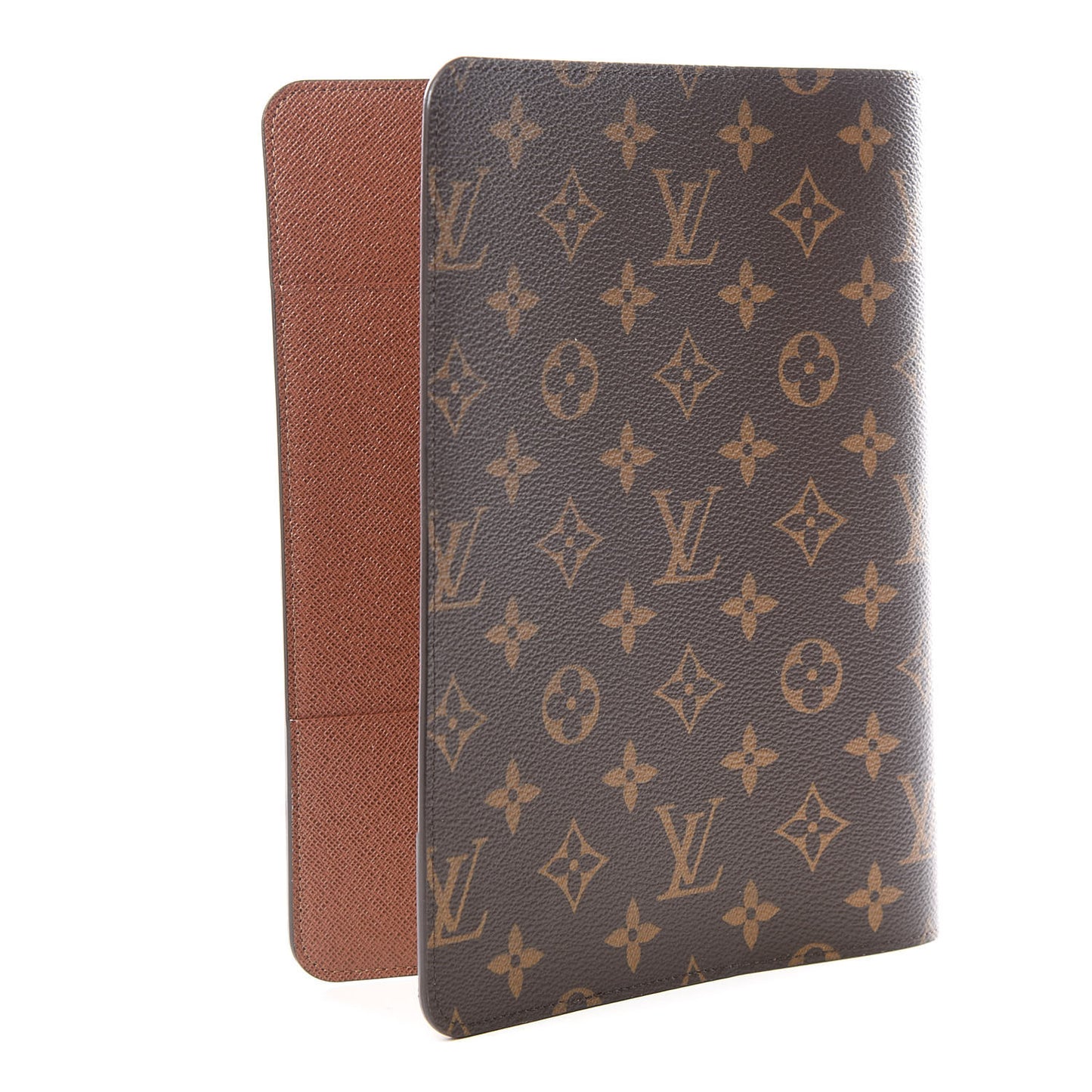 Monogram Desk Agenda Cover