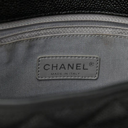 Chanel Caviar Quilted Large French Riviera Flap Black 7 of 13