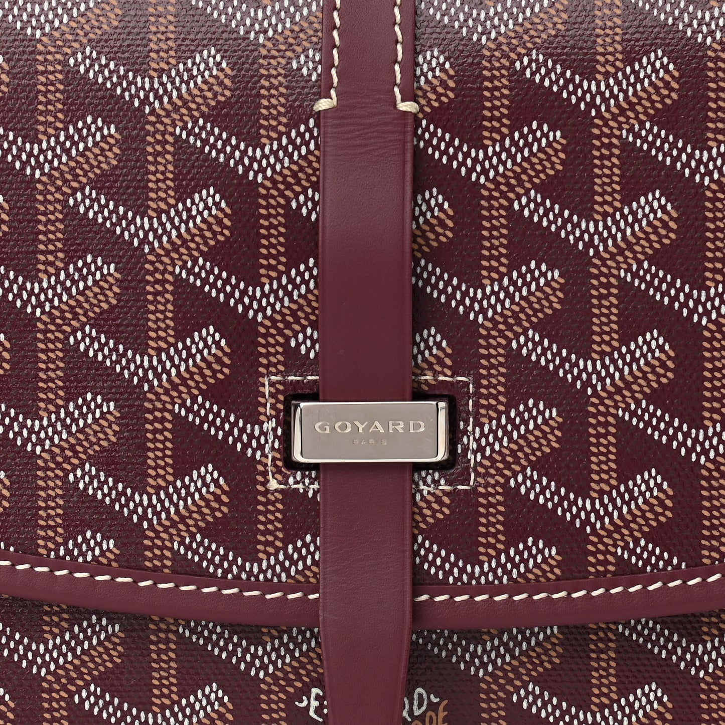 Goyardine Belvedere II PM Messenger Bag Bordeaux