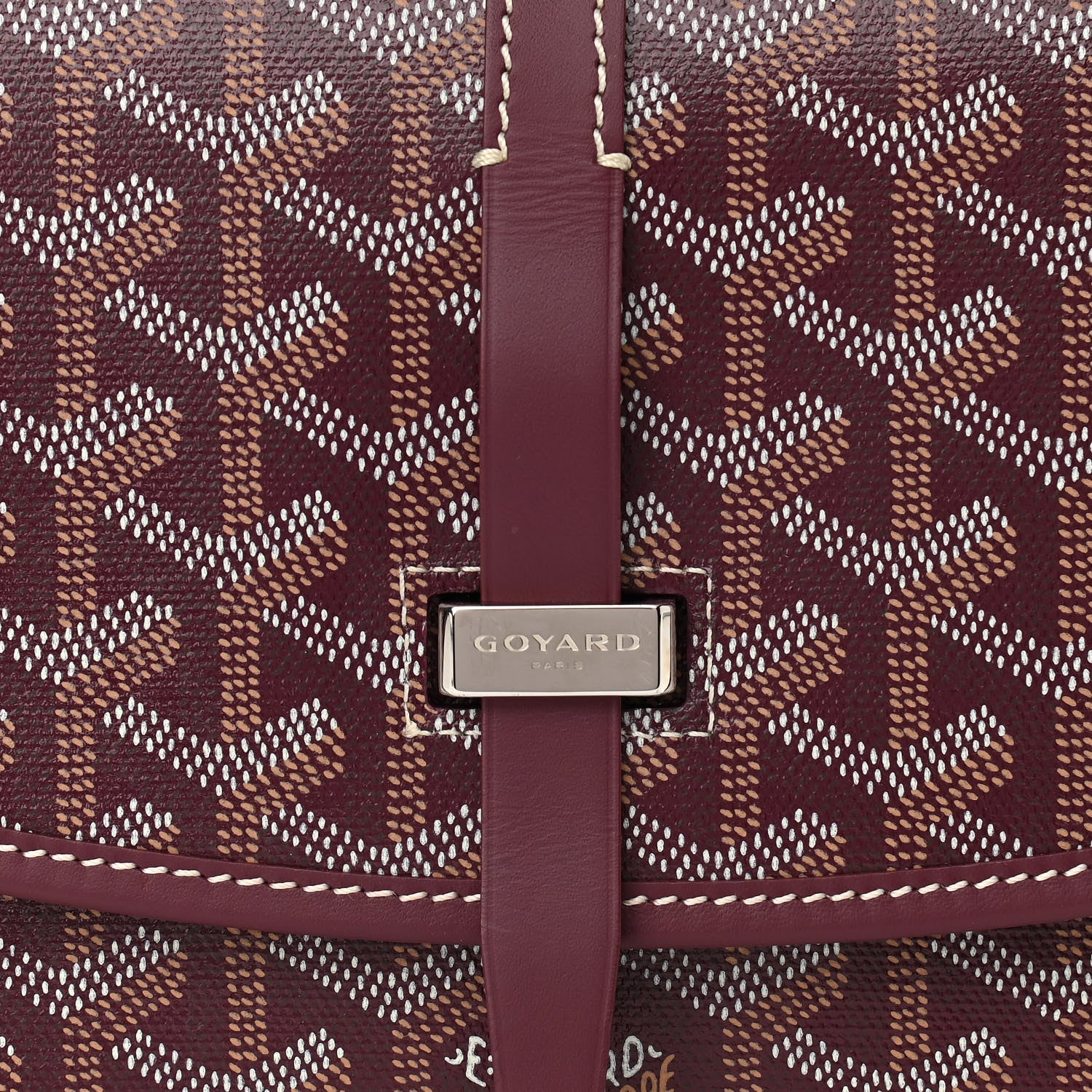 Goyard Goyardine Belvedere II PM Messenger Bag Bordeaux 7 of 9