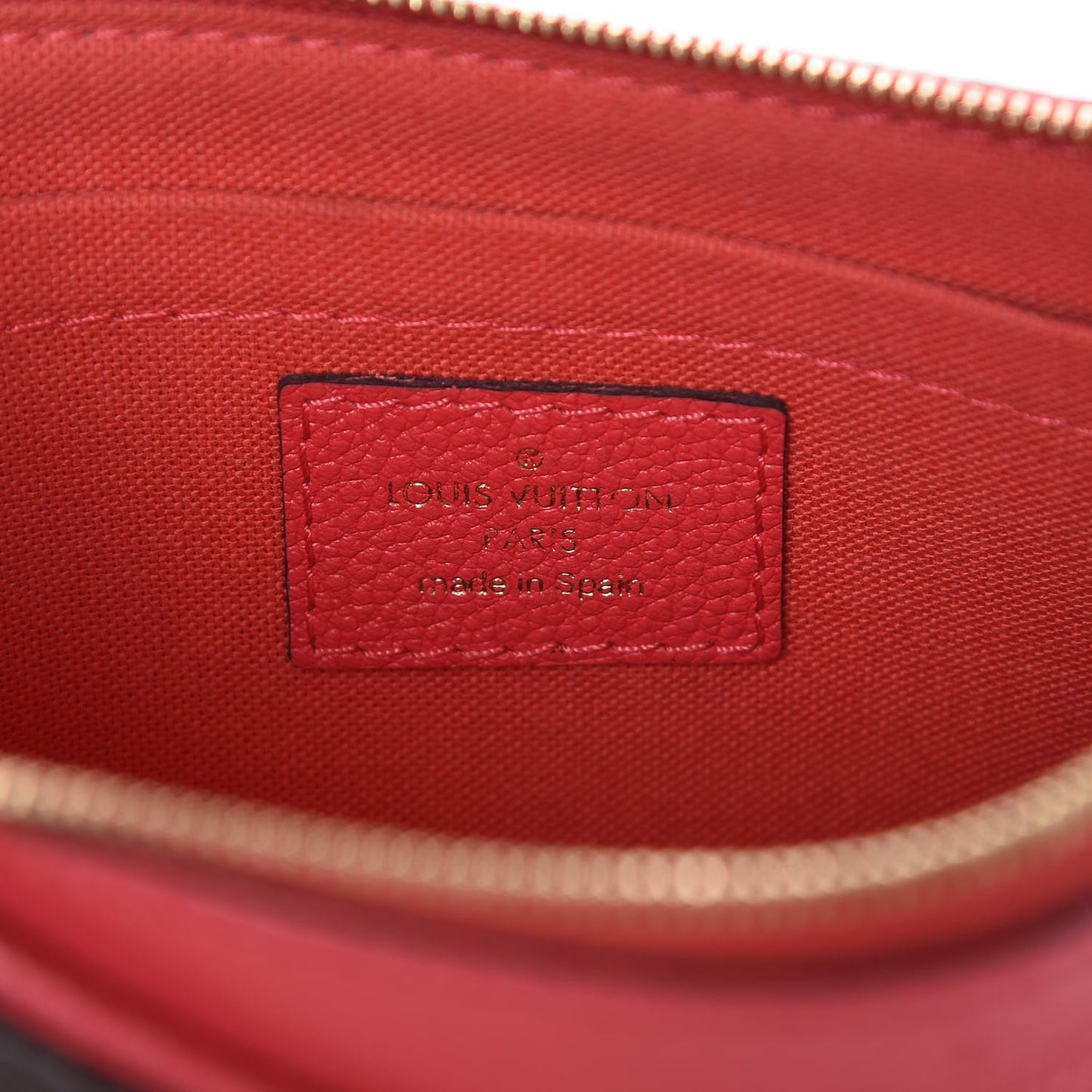 Monogram Pallas Clutch Poppy