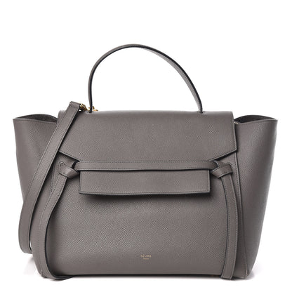 Celine Grained Calfskin Mini Belt Bag Grey 1 of 20