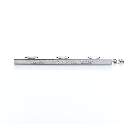 Cartier 18K White Gold LOVE Lariat Necklace 4 of 5