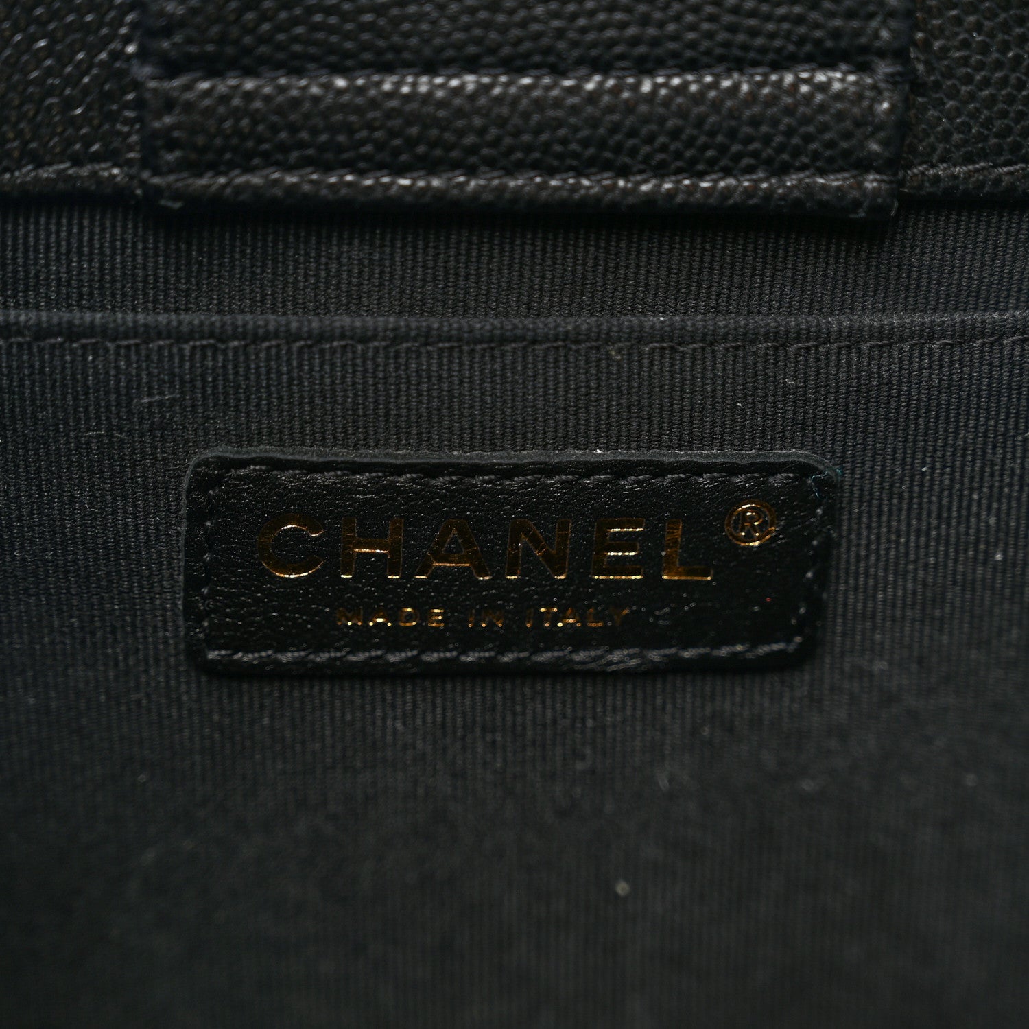Chanel Caviar Quilted Flap Bucket Bag Black 7 of 11