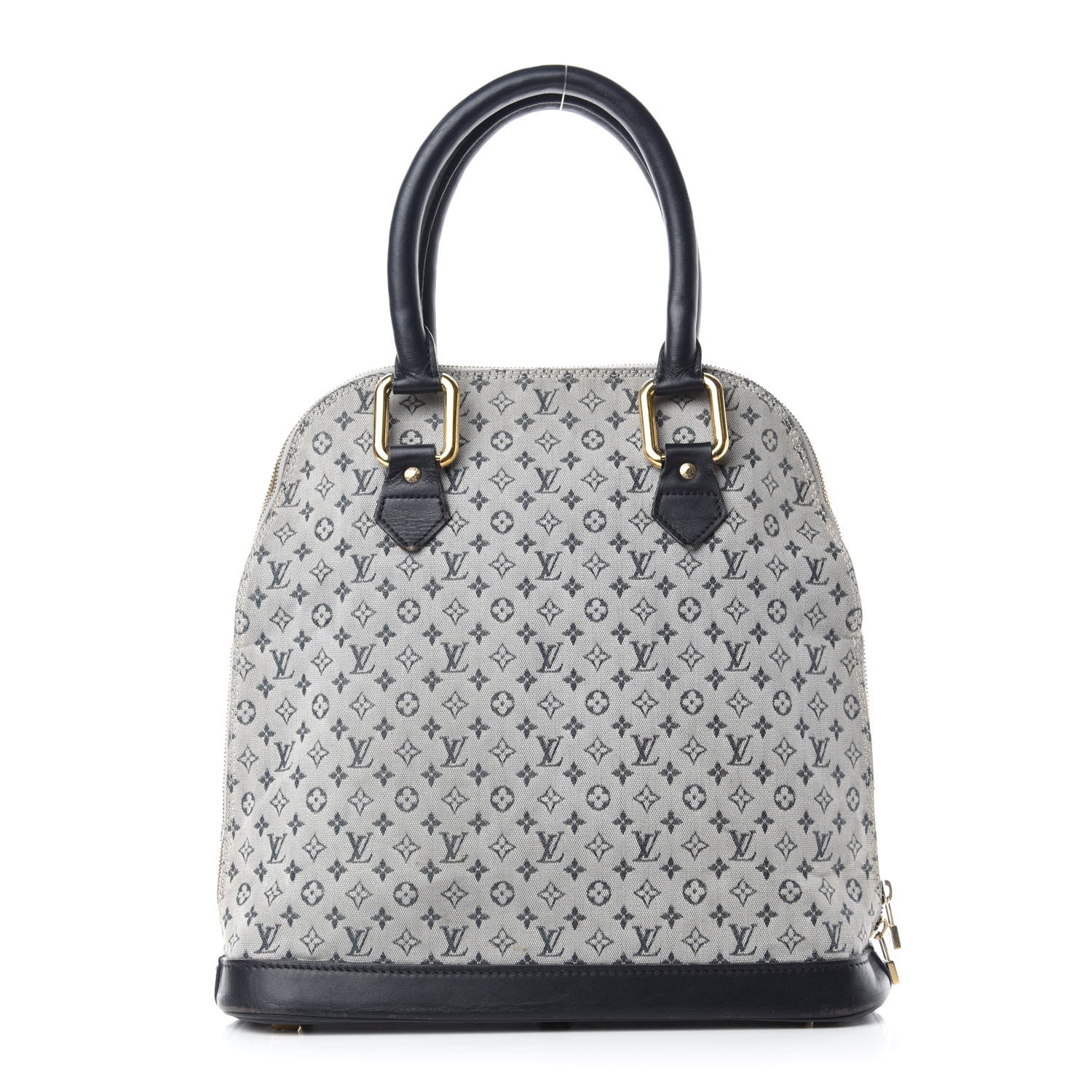 Louis Vuitton Mini Monogram Alma Haut Tote Blue 1 of 12
