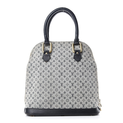 Louis Vuitton Mini Monogram Alma Haut Tote Blue 1 of 12