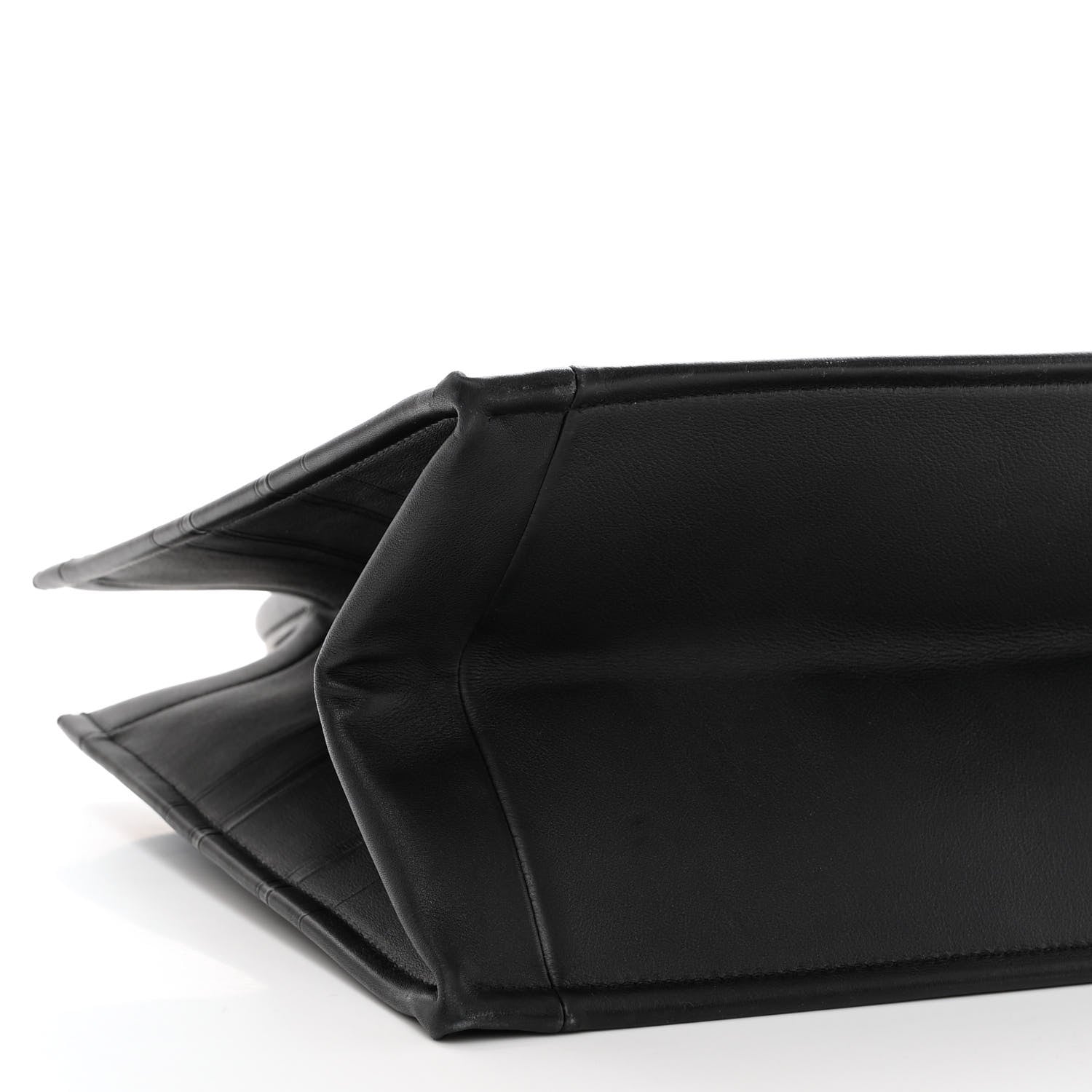 Christian Dior Calfskin Embossed Medium Book Tote Black 8 of 9