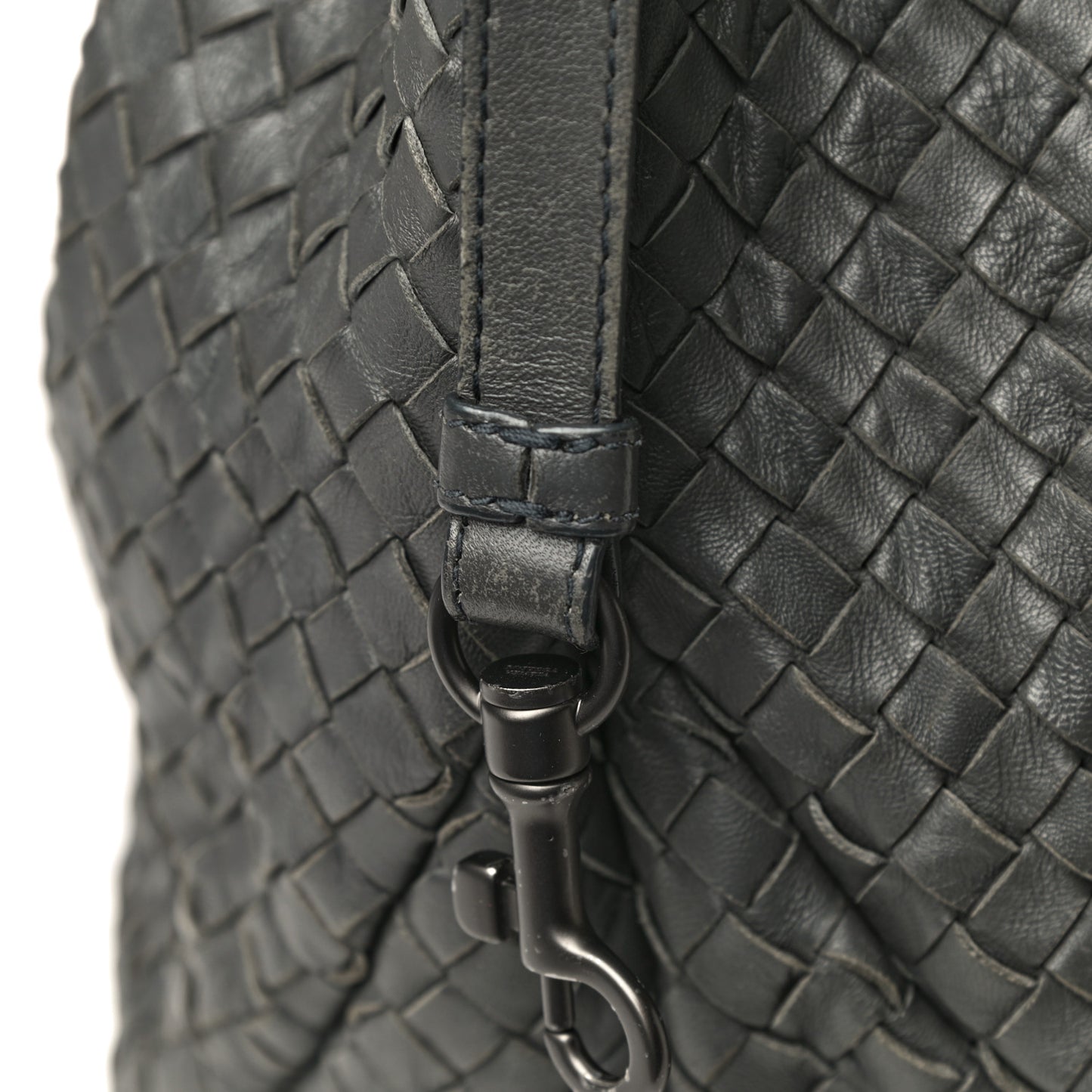 Nappa Intrecciato Large Campana Hobo Shadow