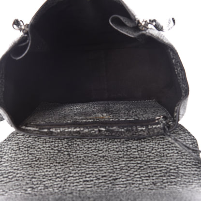 3.1 Phillip Lim 3.1 Textured Calfskin Pashli Backpack Black Cream 7 of 13