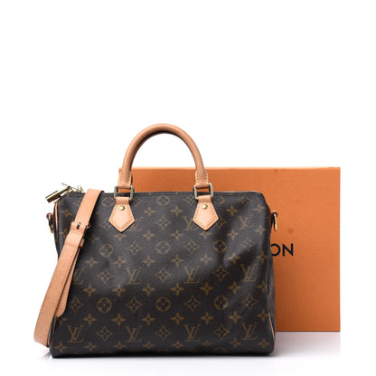 Louis Vuitton Monogram Speedy Bandouliere 30 25 of 25