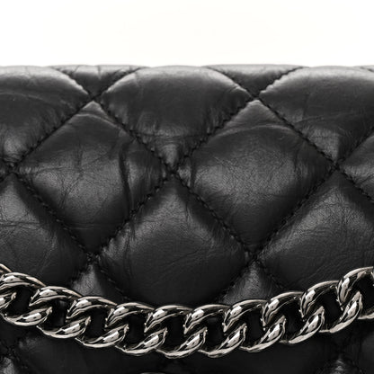 Chanel Aged Calfskin Quilted Small Lady Pearly Flap Black 10 of 13
