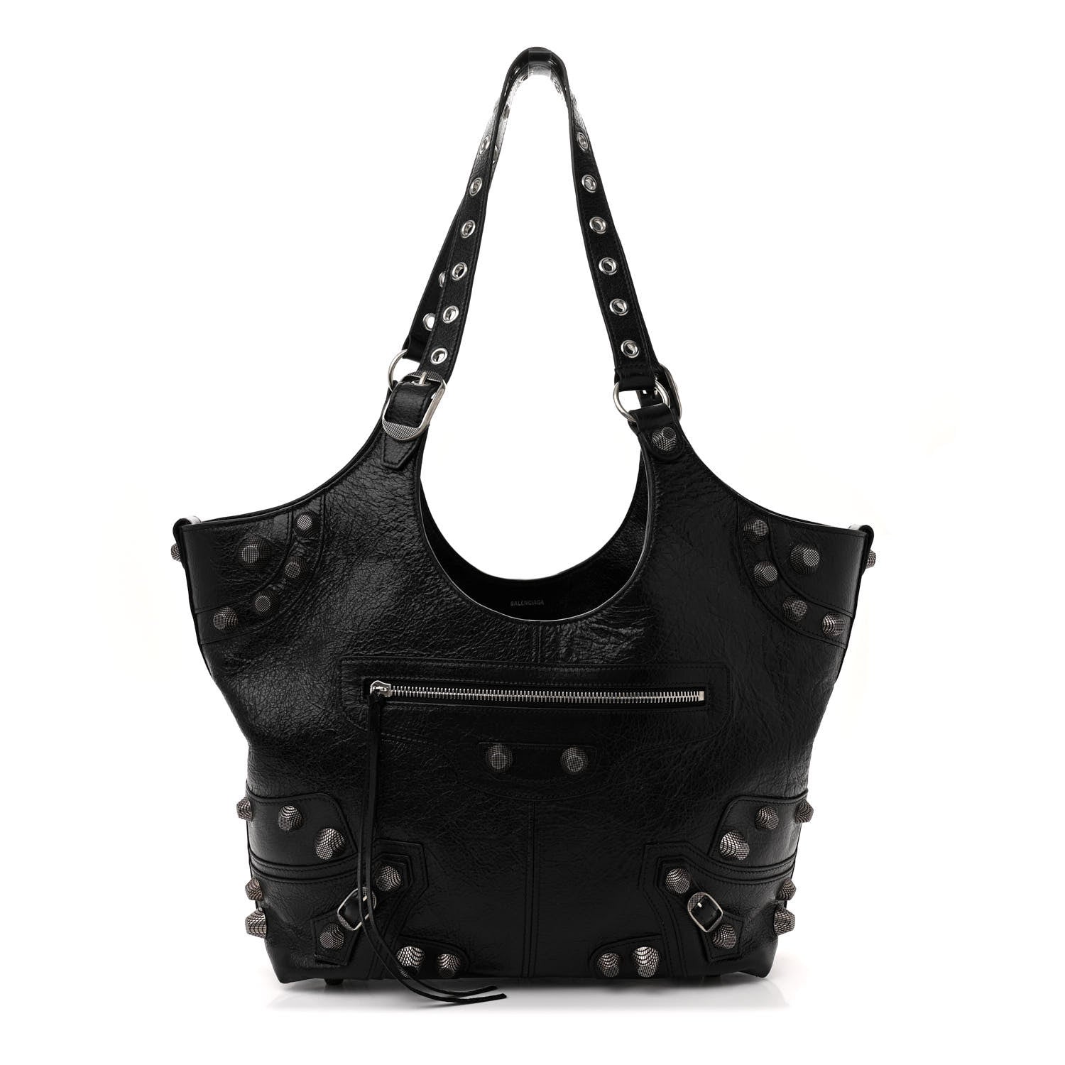 Balenciaga Agneau Arena Medium Le Cagole Carry All Bag Black 1 of 12