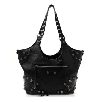 Balenciaga Agneau Arena Medium Le Cagole Carry All Bag Black 1 of 12