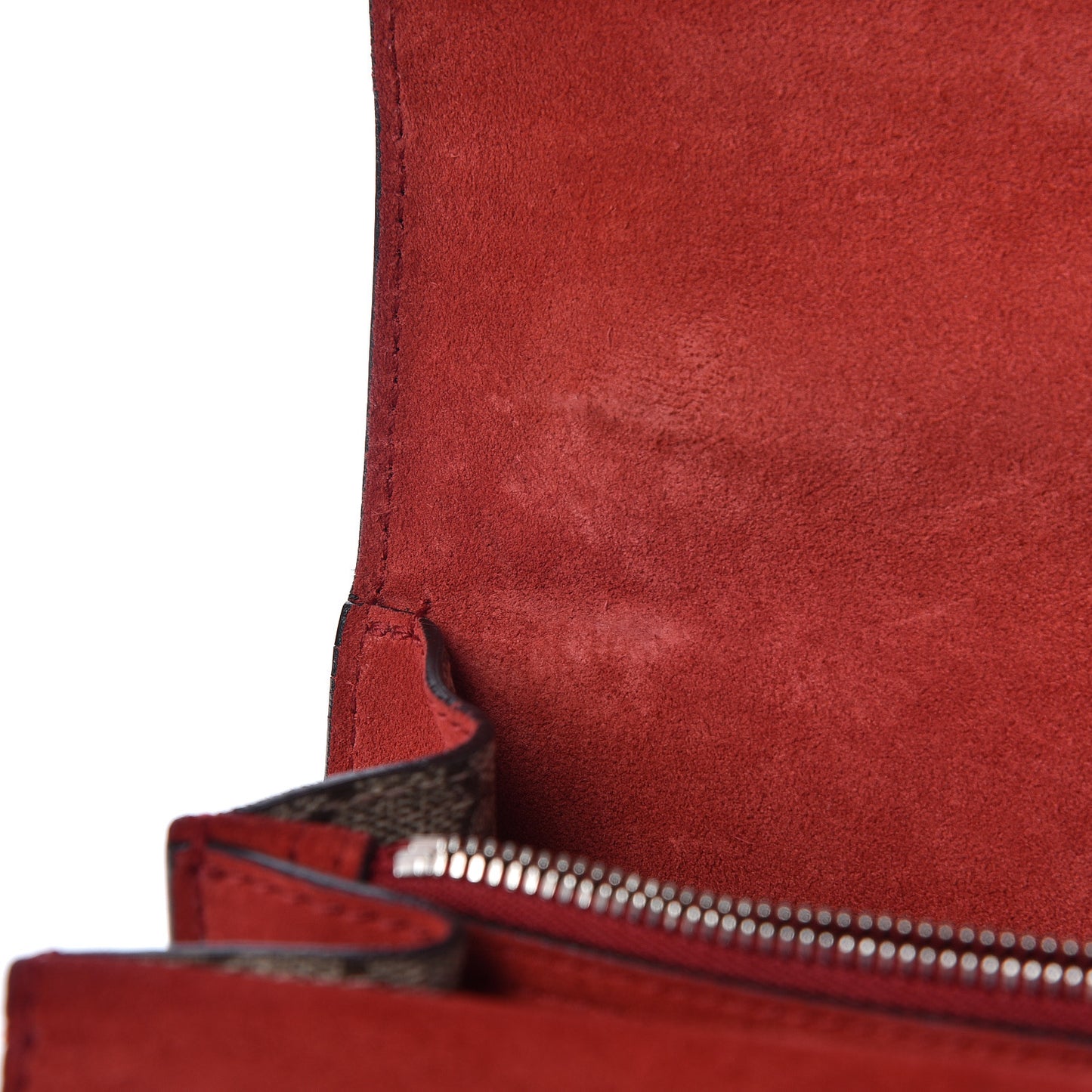 GG Supreme Monogram Small Dionysus Shoulder Bag Red