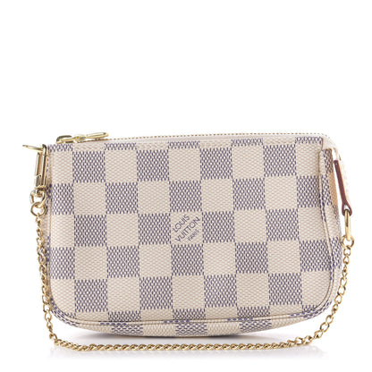 Louis Vuitton Damier Azur Mini Pochette Accessories 1 of 8