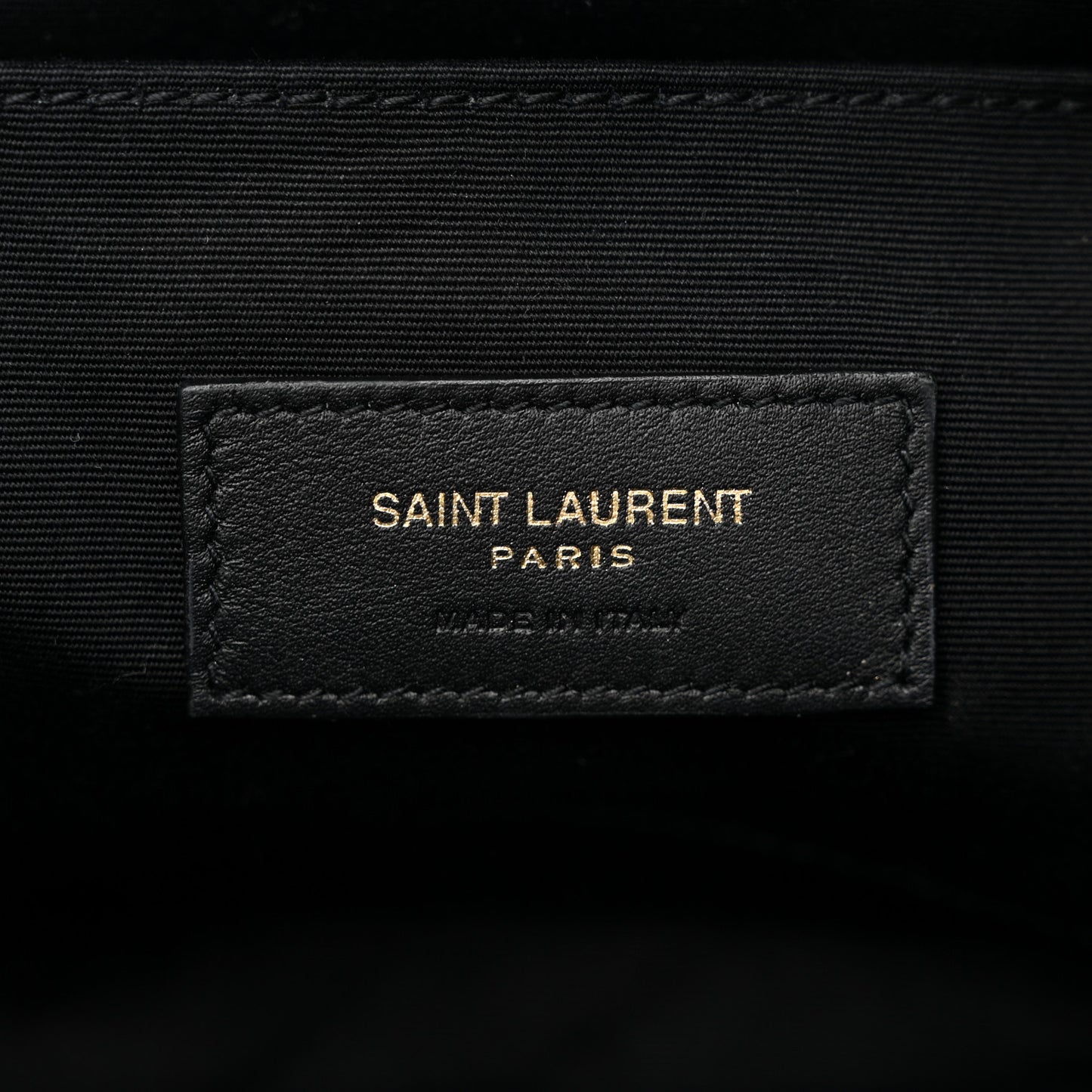 Grain De Poudre Monogram Belt Bag Black