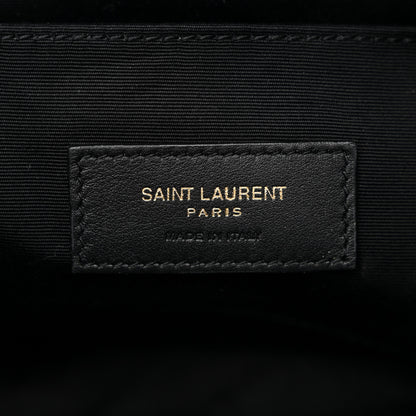 Saint Laurent Grain De Poudre Monogram Belt Bag Black 6 of 12