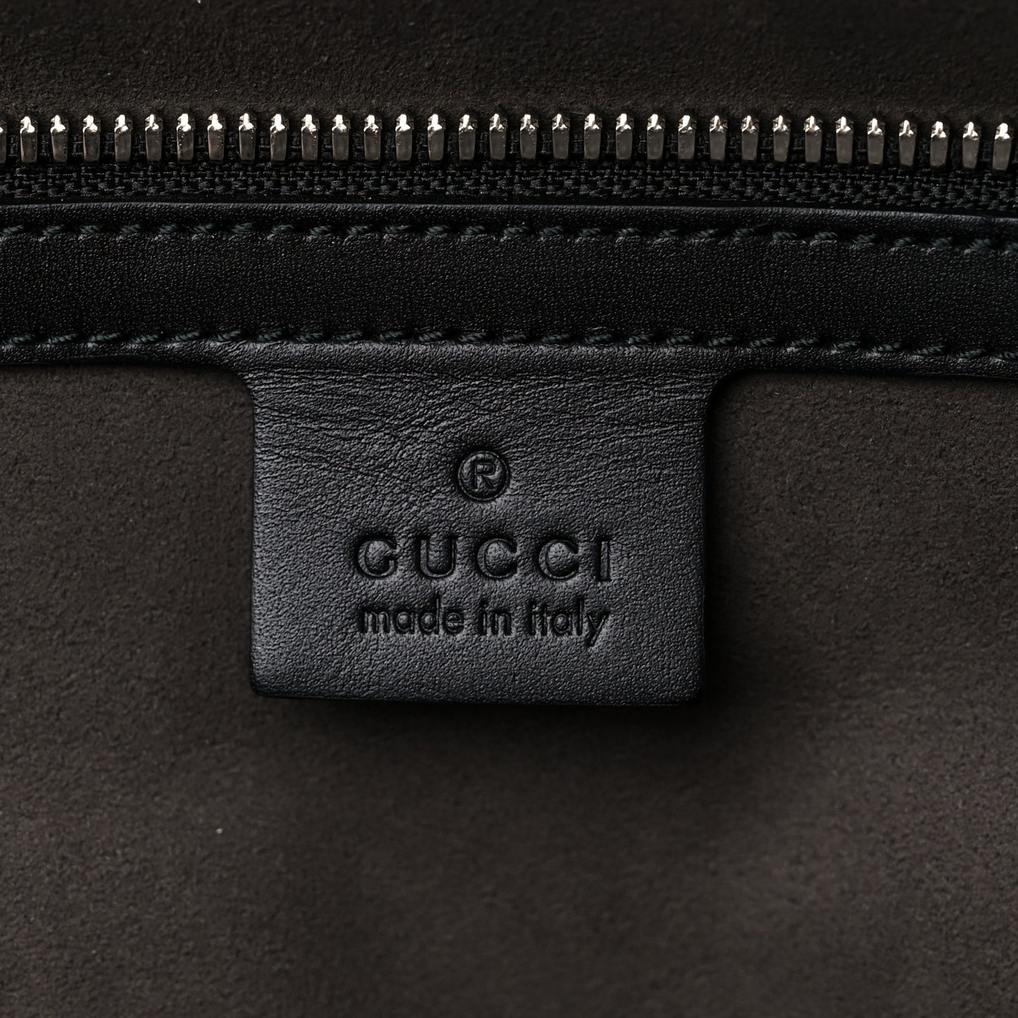 GG Supreme Monogram Selleria Calfskin Medium Duffle Beige Ebony Black