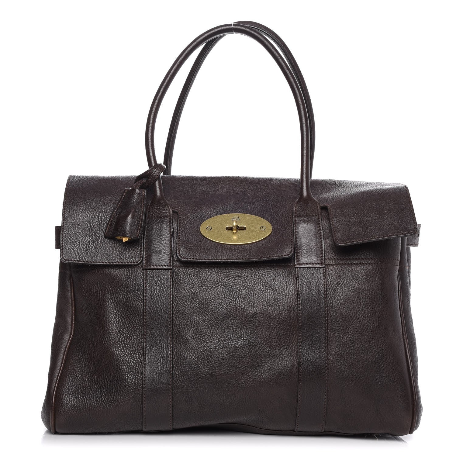 Mulberry Natural Leather Bayswater Chocolate 1 of 12