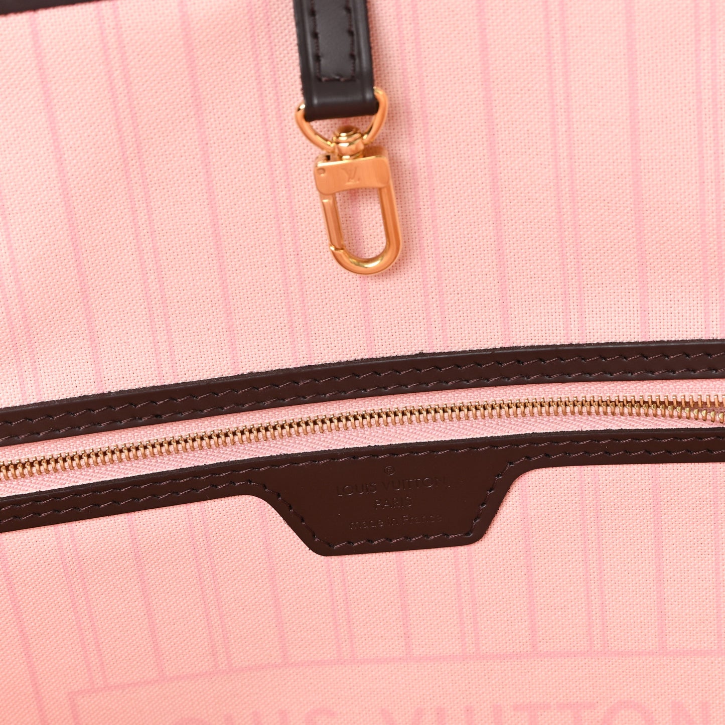 Damier Ebene Neo Neverfull MM Rose Ballerine