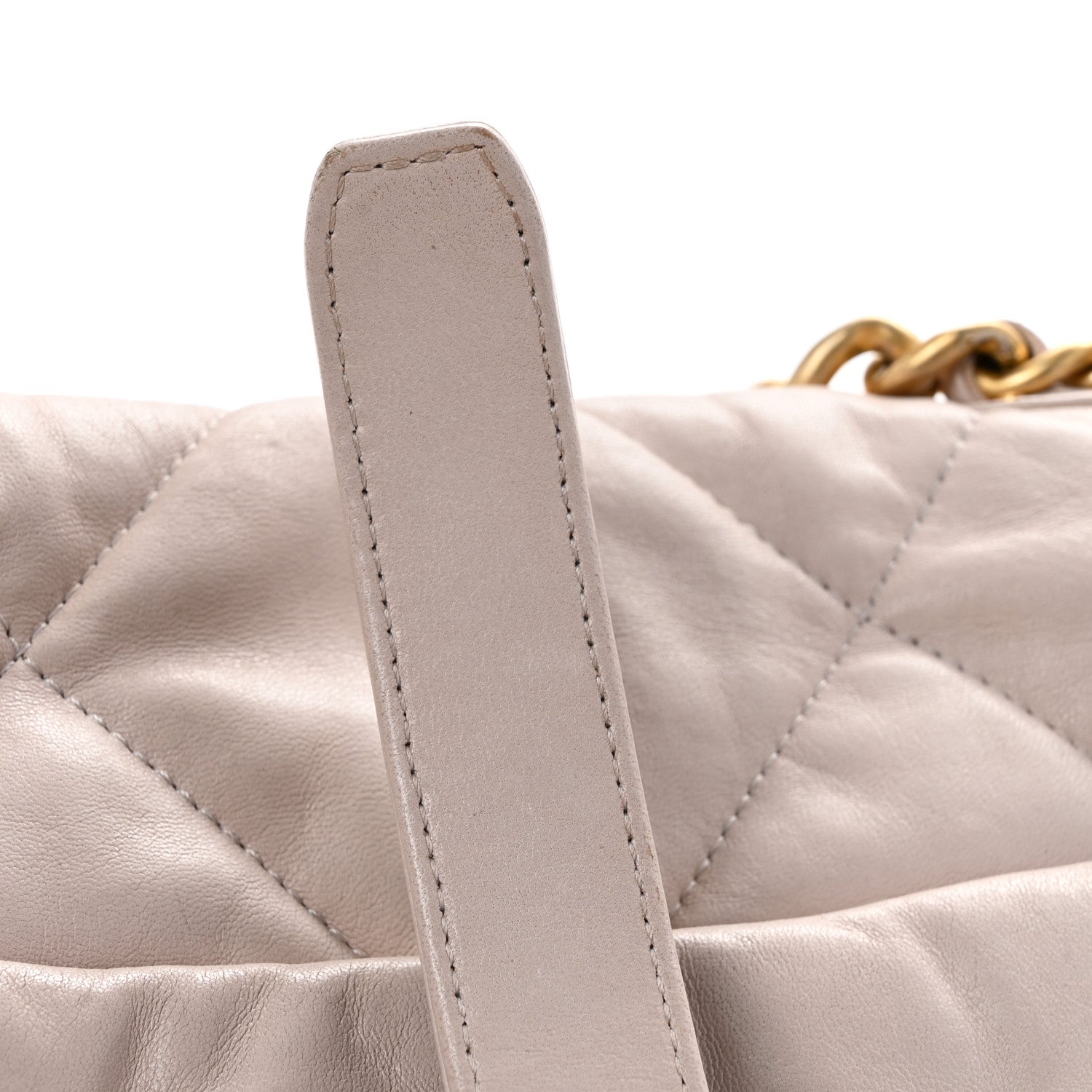 Chanel Lambskin Quilted Medium Chanel 19 Flap Light Pink 13 of 16