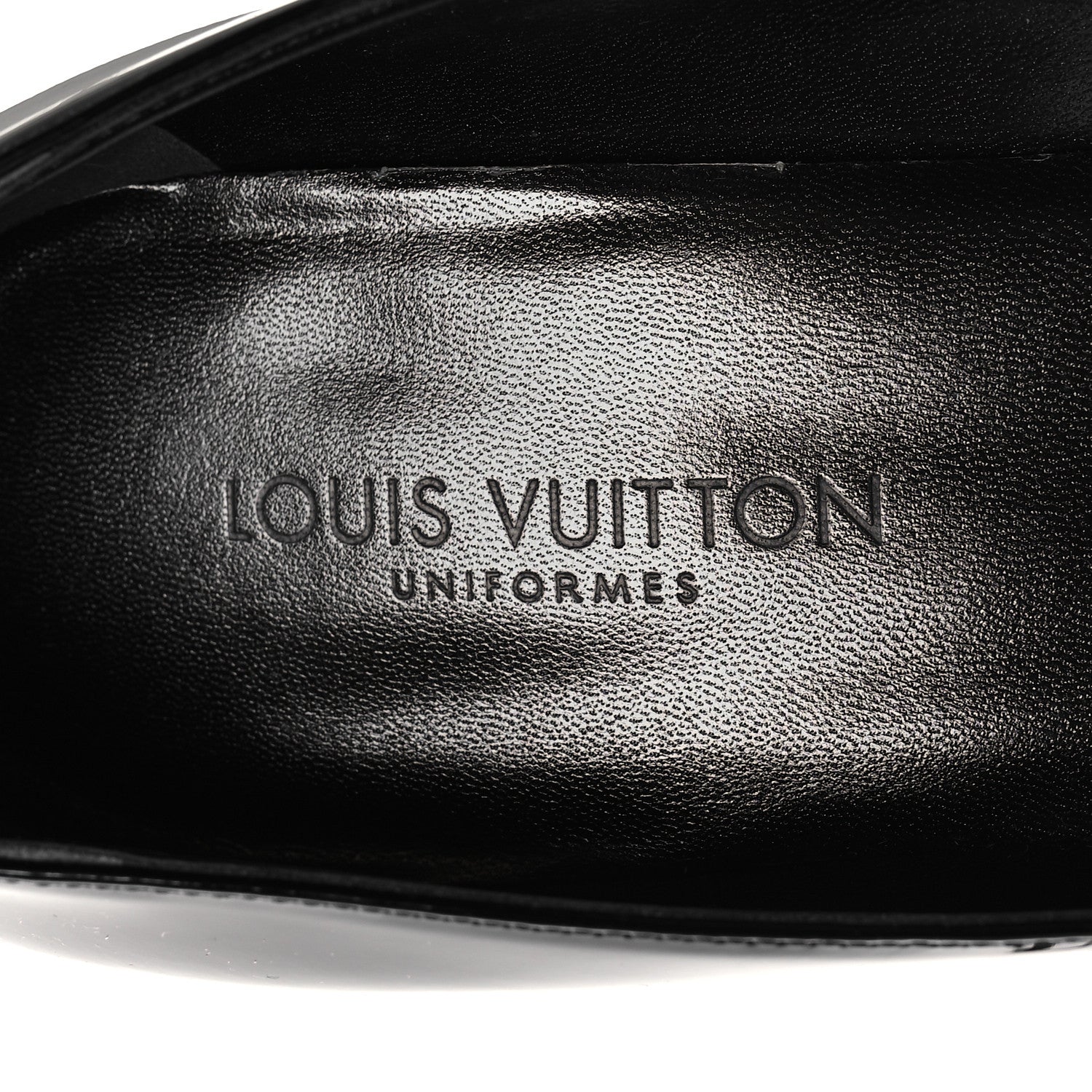 Louis Vuitton LOUIS VUITTON Patent Uniformes Silhouette 40mm Pumps 38.5 Black 8 of 8