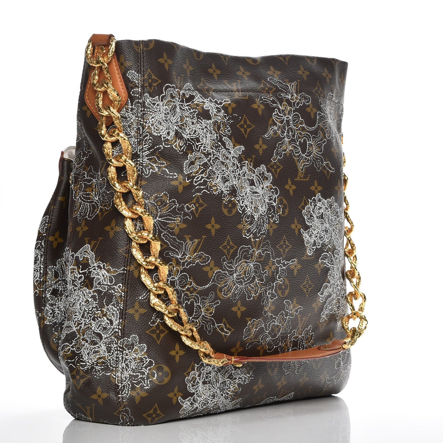 Monogram Dentelle Fersen Silver