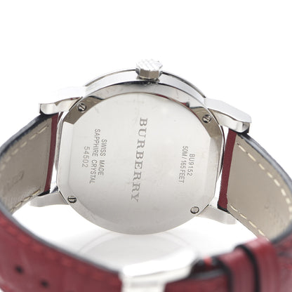Burberry Stainless Steel Calfskin 34mm The City Quartz Watch BU9152 5 of 9