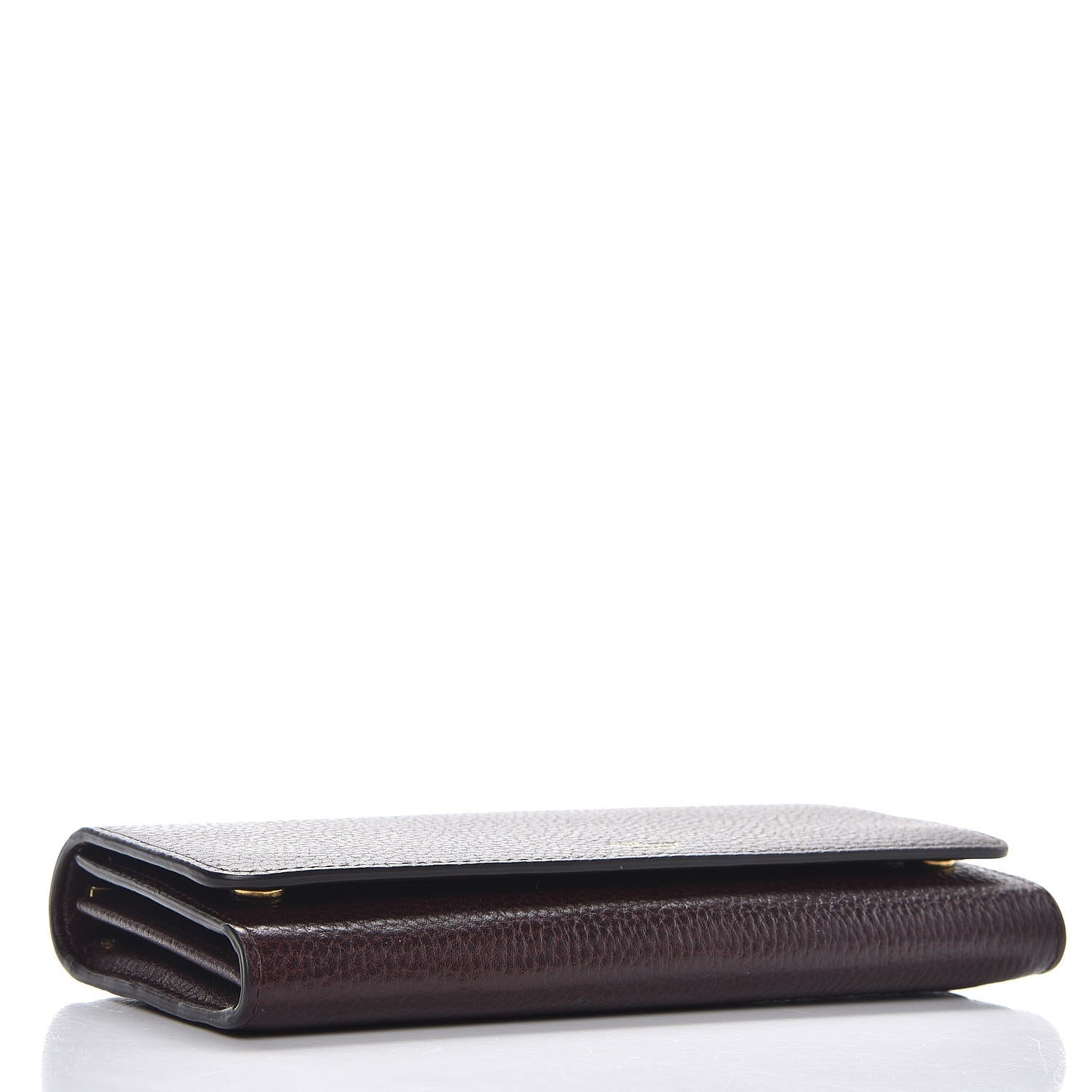 Mulberry Natural Grain Calfskin Continental Wallet Oxblood 4 of 7
