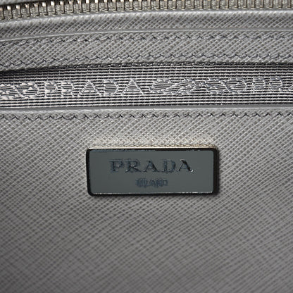 Prada Saffiano Medium Galleria Double Zip Tote Marmo 6 of 8