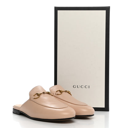 Gucci Malaga Kid Womens Princetown Slippers 36.5 Skin Rose 9 of 9
