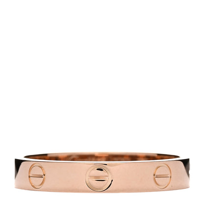 Cartier 18K Pink Gold 3.5mm LOVE Wedding Band Ring 57 8 1 of 4