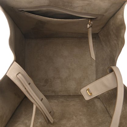 Celine Supple Calfskin Medium Phantom Luggage Beige 4 of 14