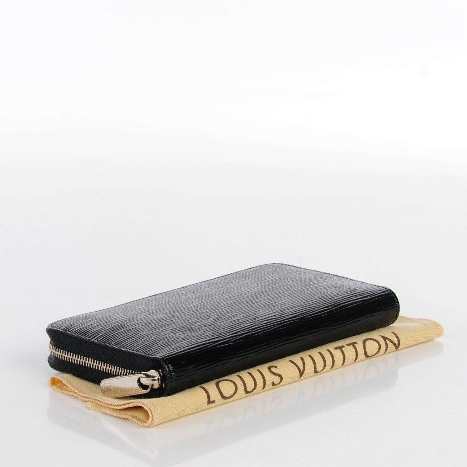 Louis Vuitton Epi Electric Zippy Organizer Wallet Black 4 of 8